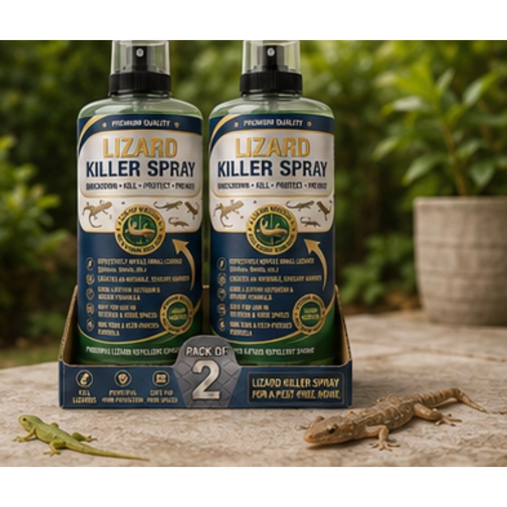 Pack of 2 Lizard Killer Liquid Spray Bottles 100 ML - Image 4