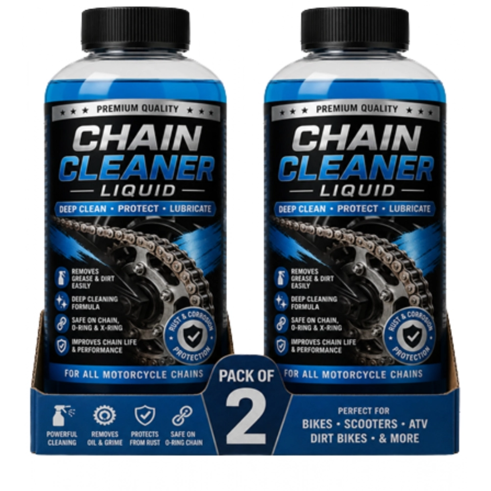Pack of 2 Chain Cleaner Liquid Bottles 100 ML - Image 5