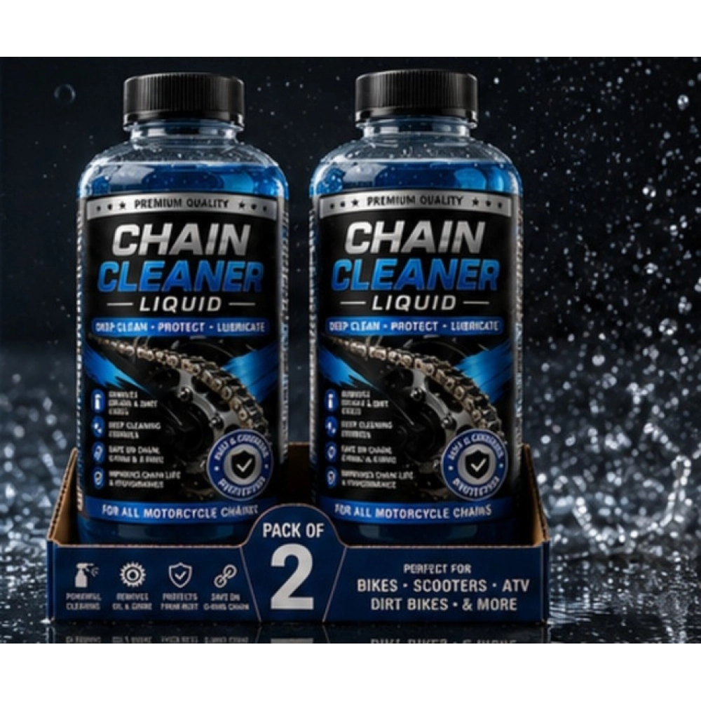 Pack of 2 Chain Cleaner Liquid Bottles 100 ML - Image 3