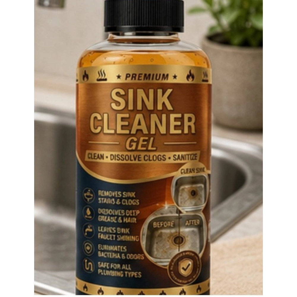 Pack of 2 Sink Cleaner Gel Bottles 100 ML - Image 4
