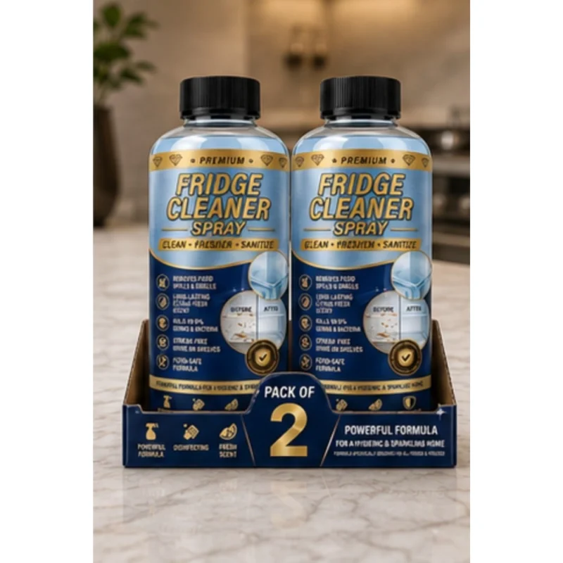 Pack of 2 Fridge Cleaner Liquid Bottles 100 ML