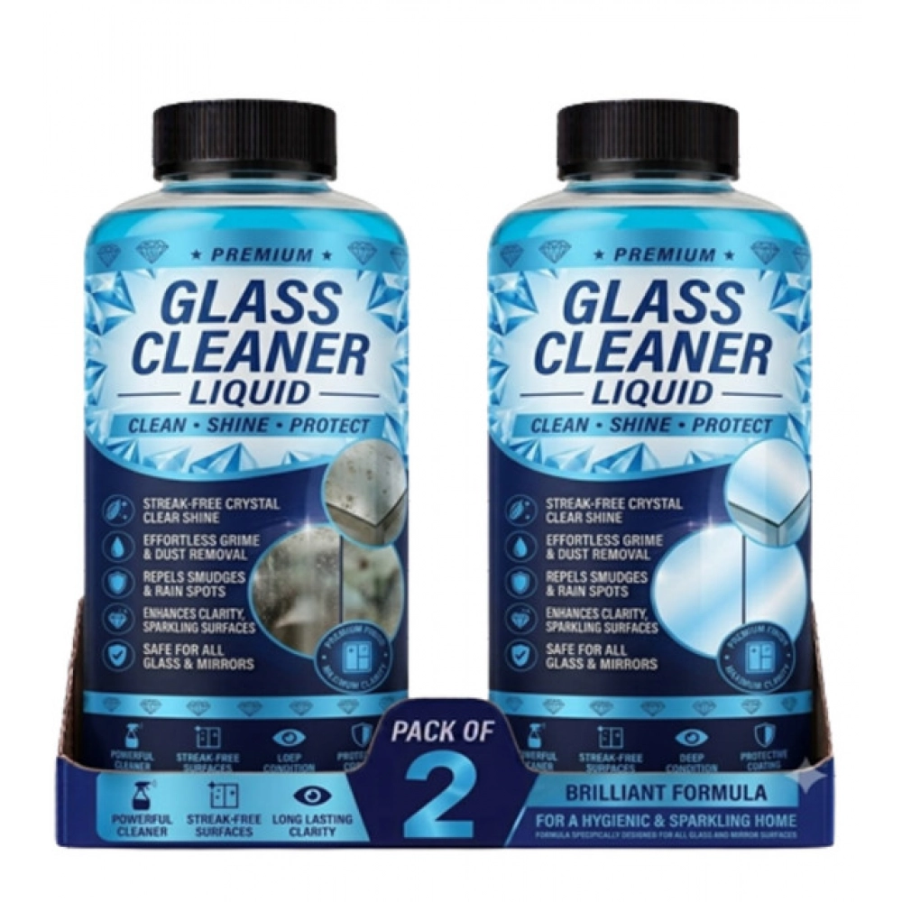 Pack of 2 Glass Cleaner Liquid Bottles 100 ML - Image 5