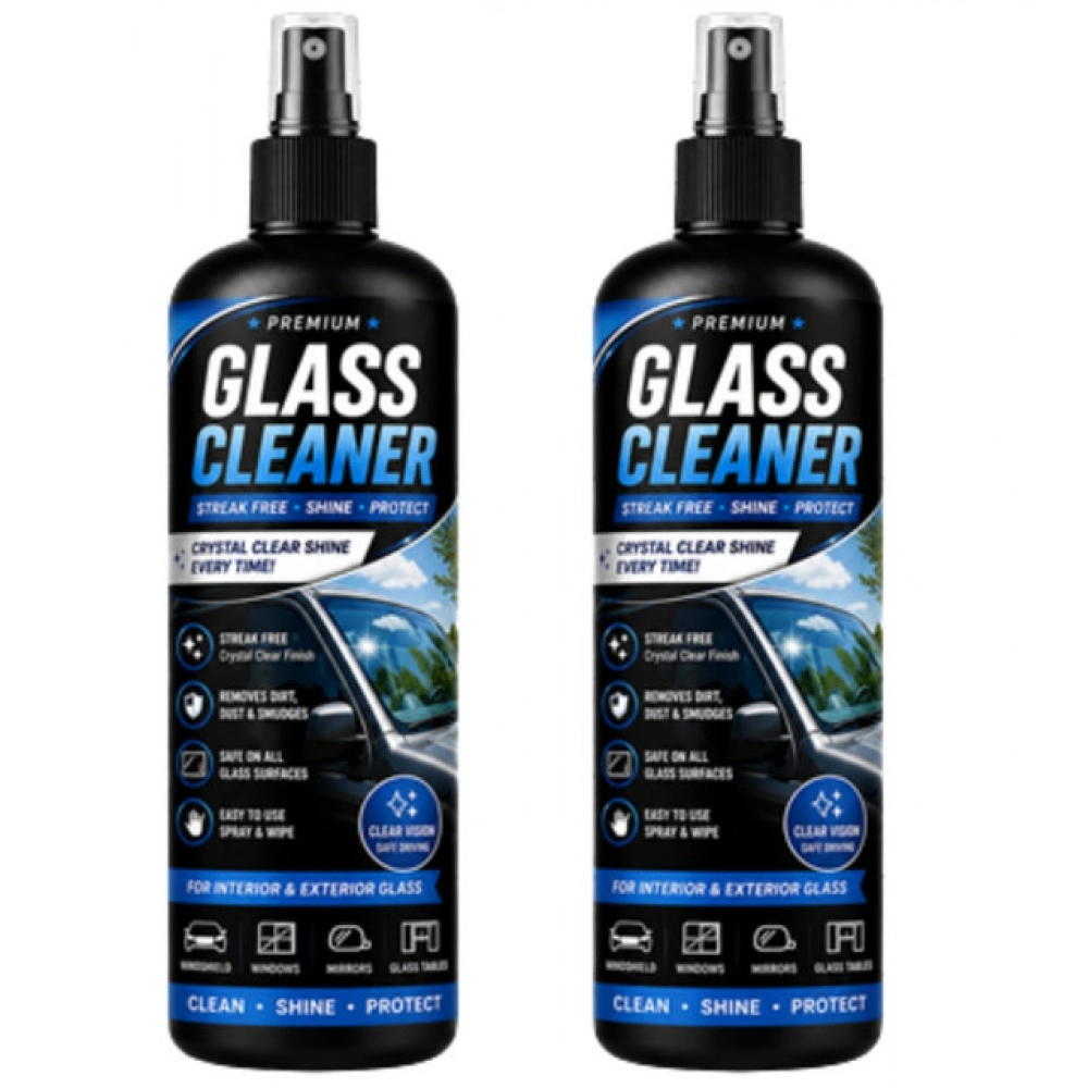 Pack of 2 Glass Cleaner Liquid Spray Bottles 100 ML - Image 5