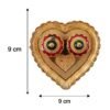 Heart Shape Kumkum Holder – Elegant Pooja Accessory for Festivals