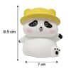 PandaLEDNightLight-size Panda with Hat LED Night Light, Cute Silicone Bedside Lamp for Kids (1 Pc)