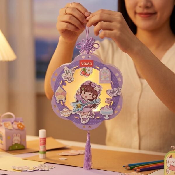 DIY Paper Lantern Craft Kit – Fun & Creative Decor for Kids