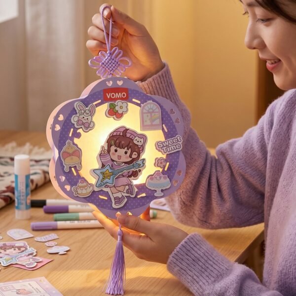 DIY Paper Lantern Craft Kit – Fun & Creative Decor for Kids