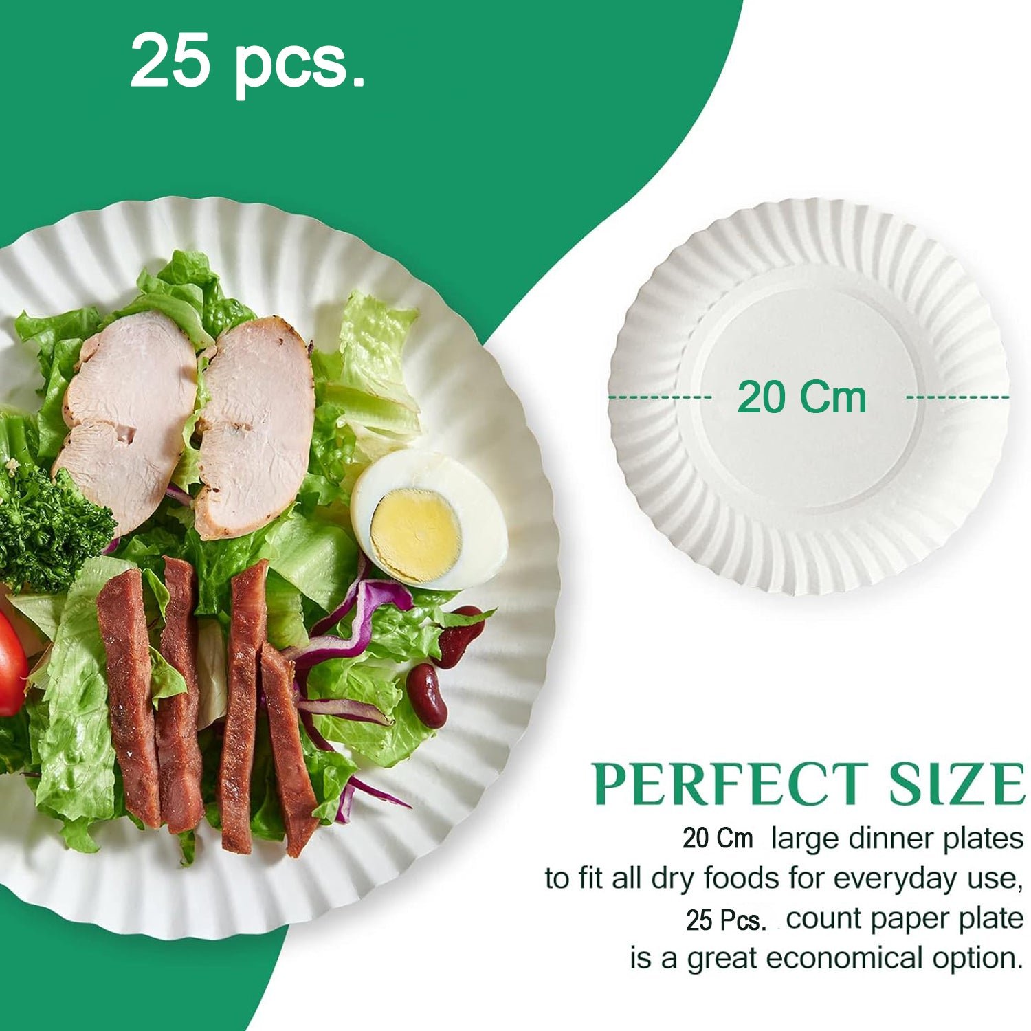 Paper-Plate-03 Compostable Paper Plates – 9 Inch, Leak-Resistant & Eco-Friendly