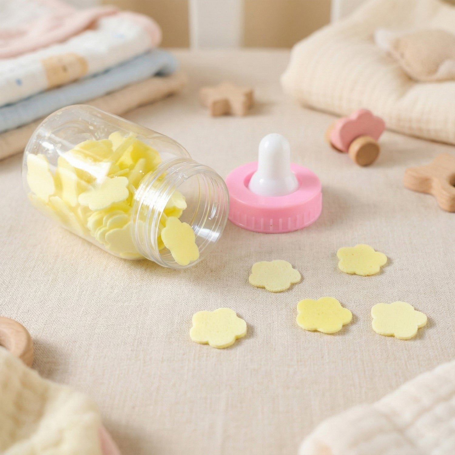 Baby Bottle Soap Paper Sheets – Portable Hand Hygiene Set