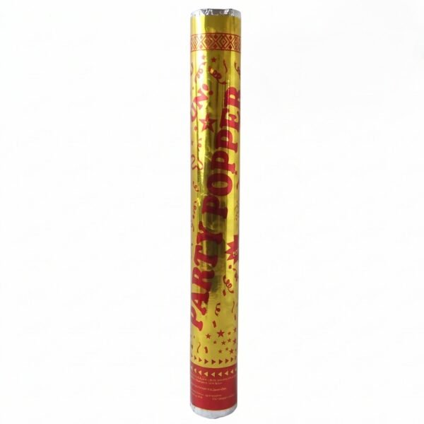 Golden Party Popper Confetti Cannon Shooter for Birthday and Celebr...