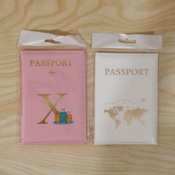 Travel Passport Holder Wallet – Stylish Mix Design & Compact
