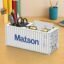 Container-Style Desk Organizer – Multi-Compartment Storage Box