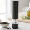 Electric Pepper Grinder – USB Rechargeable & One Touch Operation