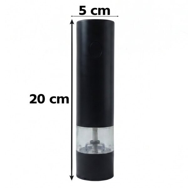 Electric Pepper Grinder – USB Rechargeable & One Touch Operation