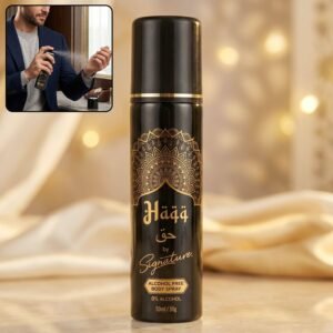 Signature Haqq Body Spray – Long-Lasting, Alcohol-Free Fragrance