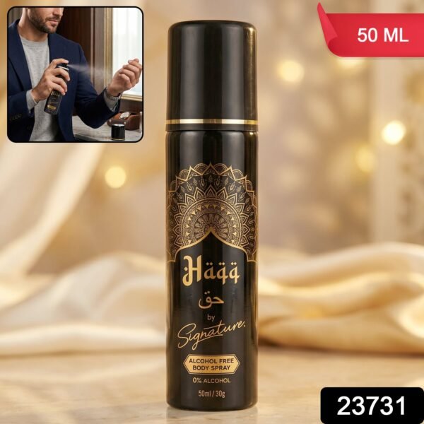 Perfume-9 Signature Haqq Body Spray – Long-Lasting, Alcohol-Free Fragrance