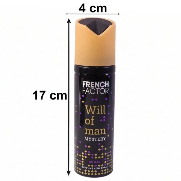 Body Spray for Men – Long-lasting, No Gas Formula for Freshness