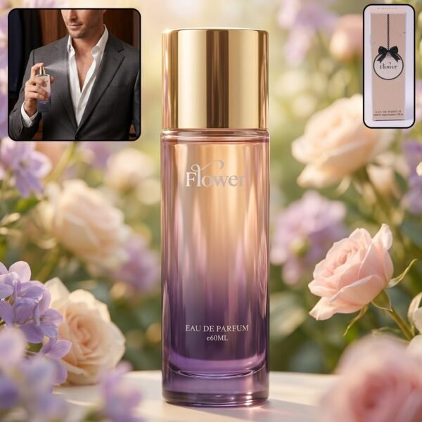 Flower Eau De Parfum – Long-Lasting Floral Fragrance in 60 ML