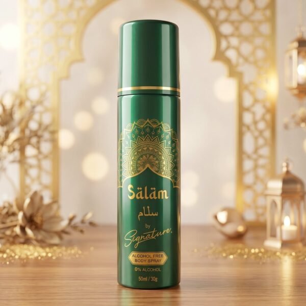 Signature Salam Men’s Body Spray – Long-Lasting Freshness in 50 ML