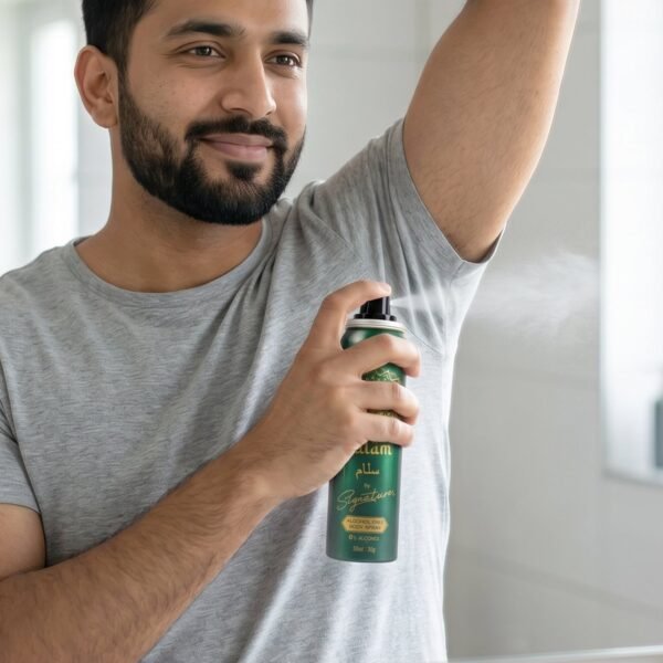 Signature Salam Men’s Body Spray – Long-Lasting Freshness in 50 ML