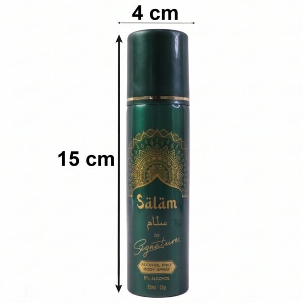 Signature Salam Men’s Body Spray – Long-Lasting Freshness in 50 ML