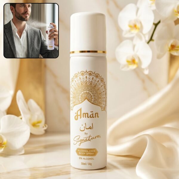Body Spray for Men – Alcohol-Free & Long-Lasting Freshness