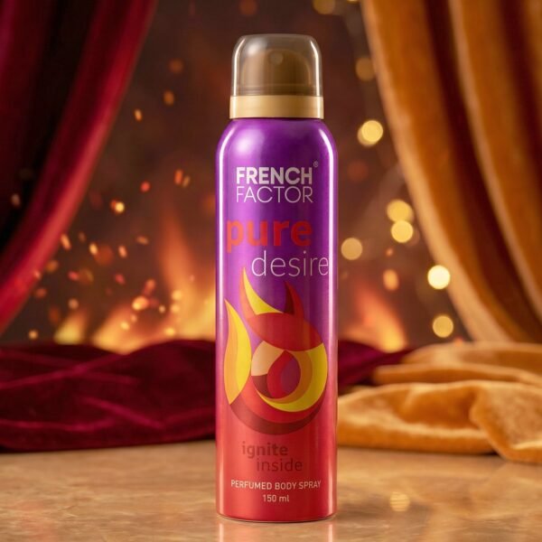 French Factor Perfumed Body Spray – Long Lasting Freshness & Odor Control