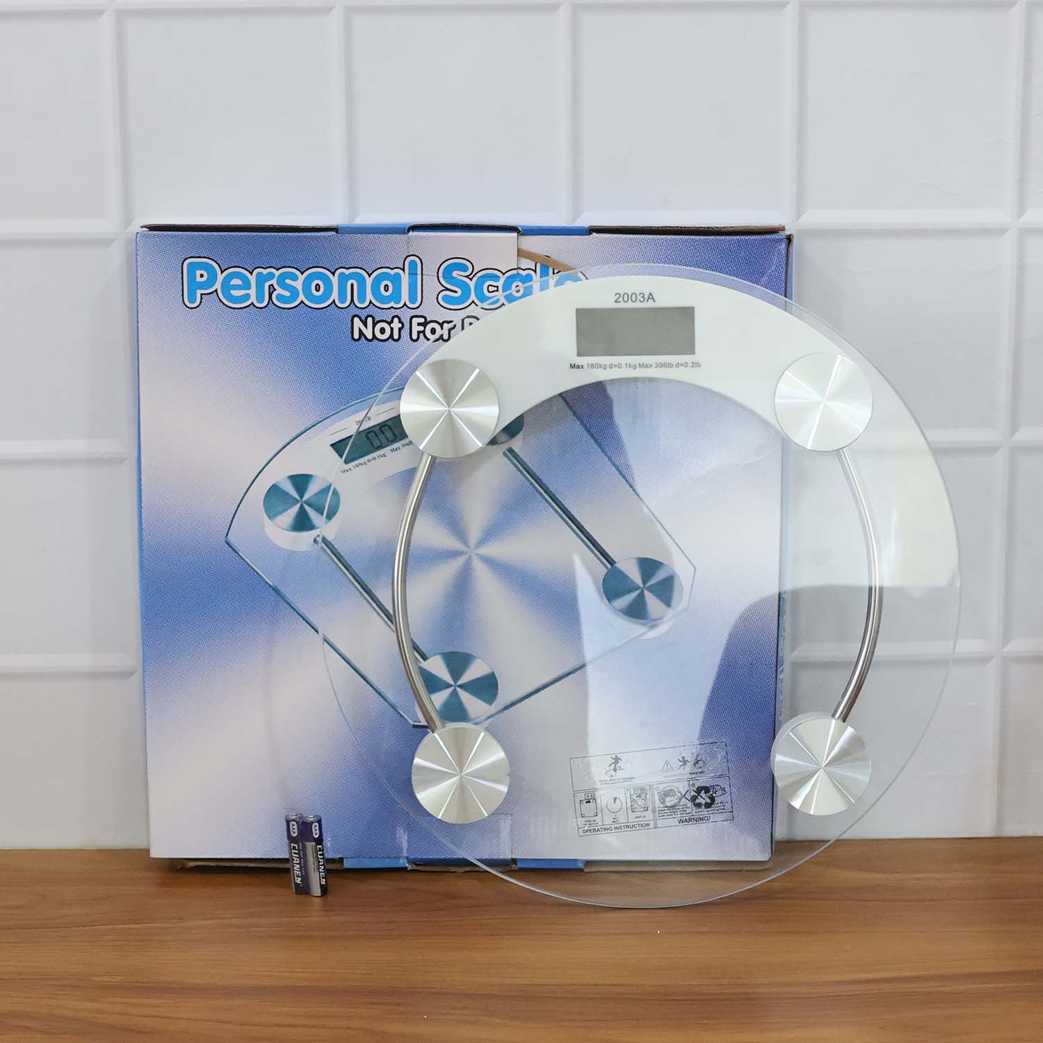 Digital Body Weight Scale – Accurate Fitness Monitoring up to 180 Kg