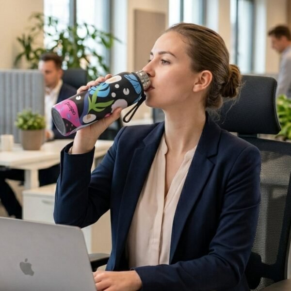 Stainless Steel Water Bottle – Leakproof & Portable for Daily Hydration