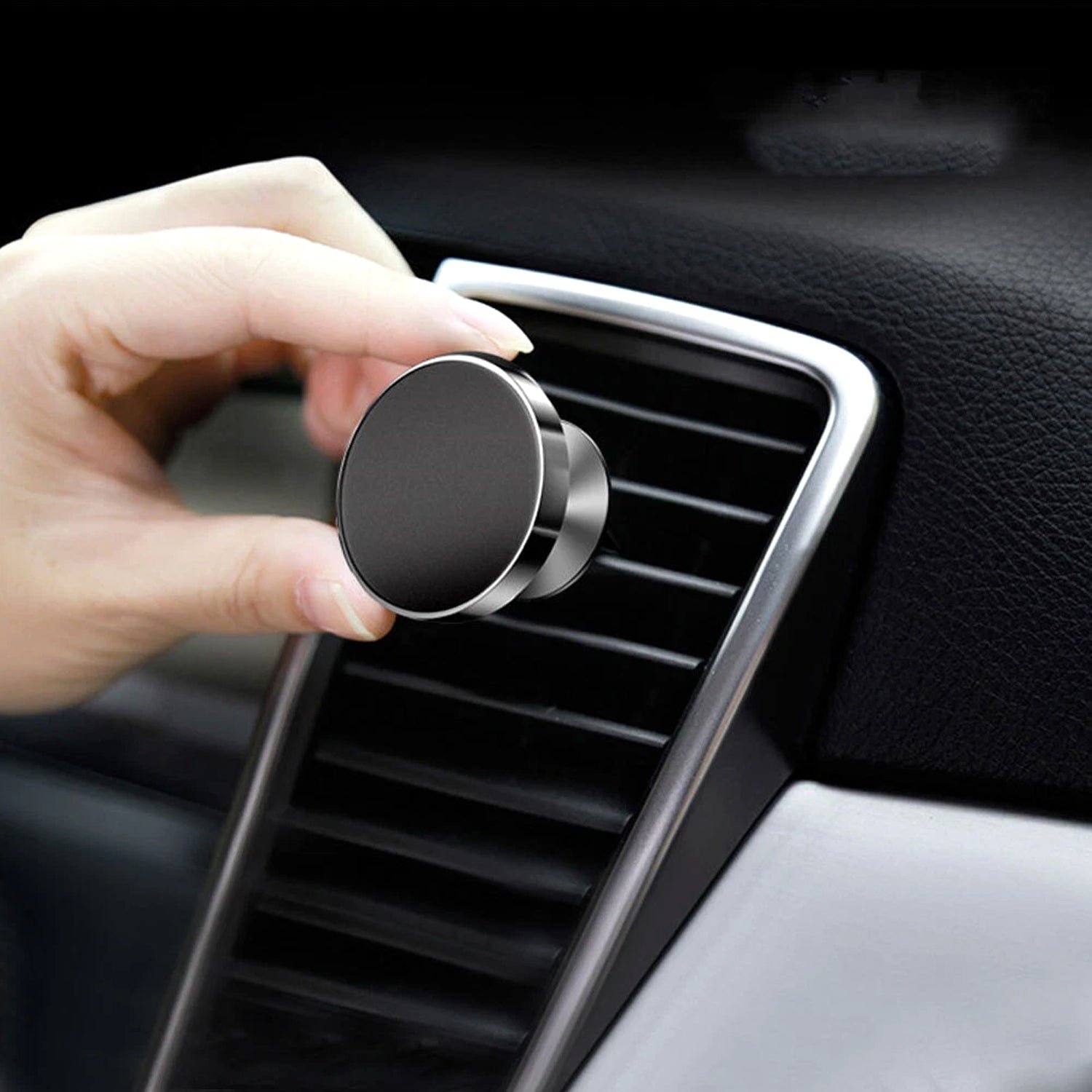 Magnetic Phone Holder Stand – 360° Rotating Secure Grip