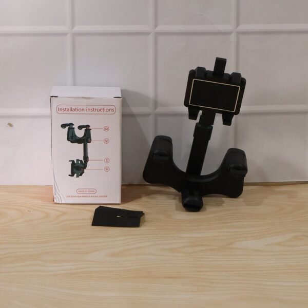 Car Phone Holder – 360° Rotatable Dashboard Clip Mount