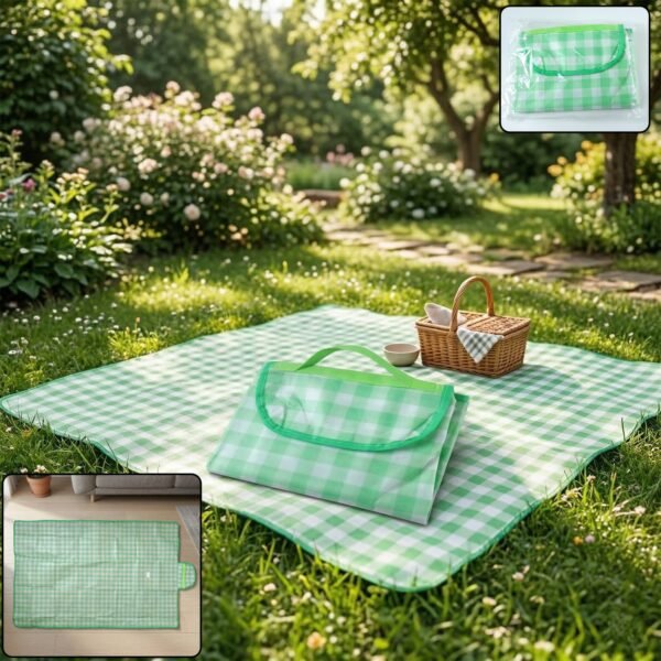 PicnicMatBlanket-WOSKU-01 Foldable Picnic Mat – Portable, Waterproof & Easy to Carry