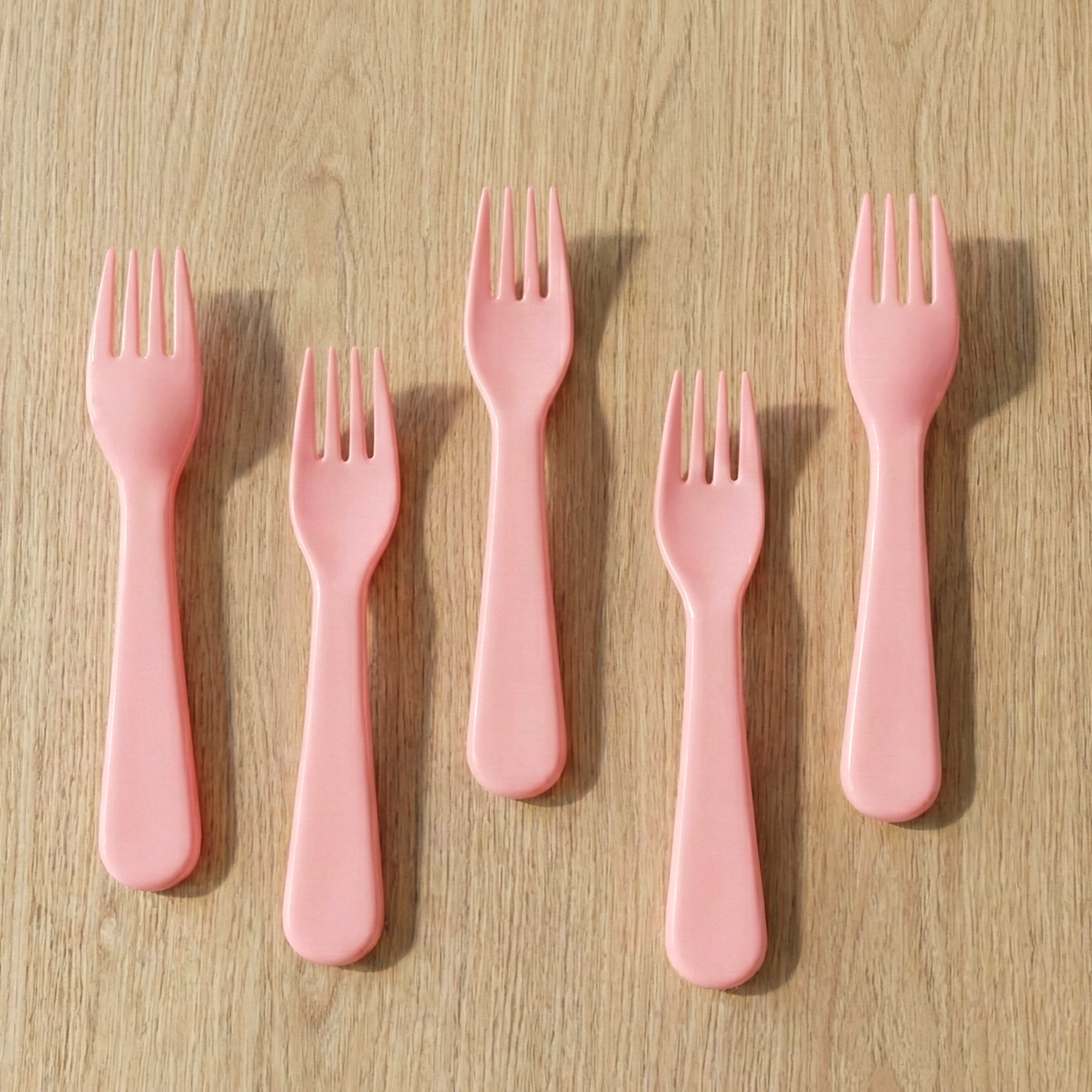 Plastic Fork Spoon Set – 6-Piece Durable Cutlery | Serve Stellar