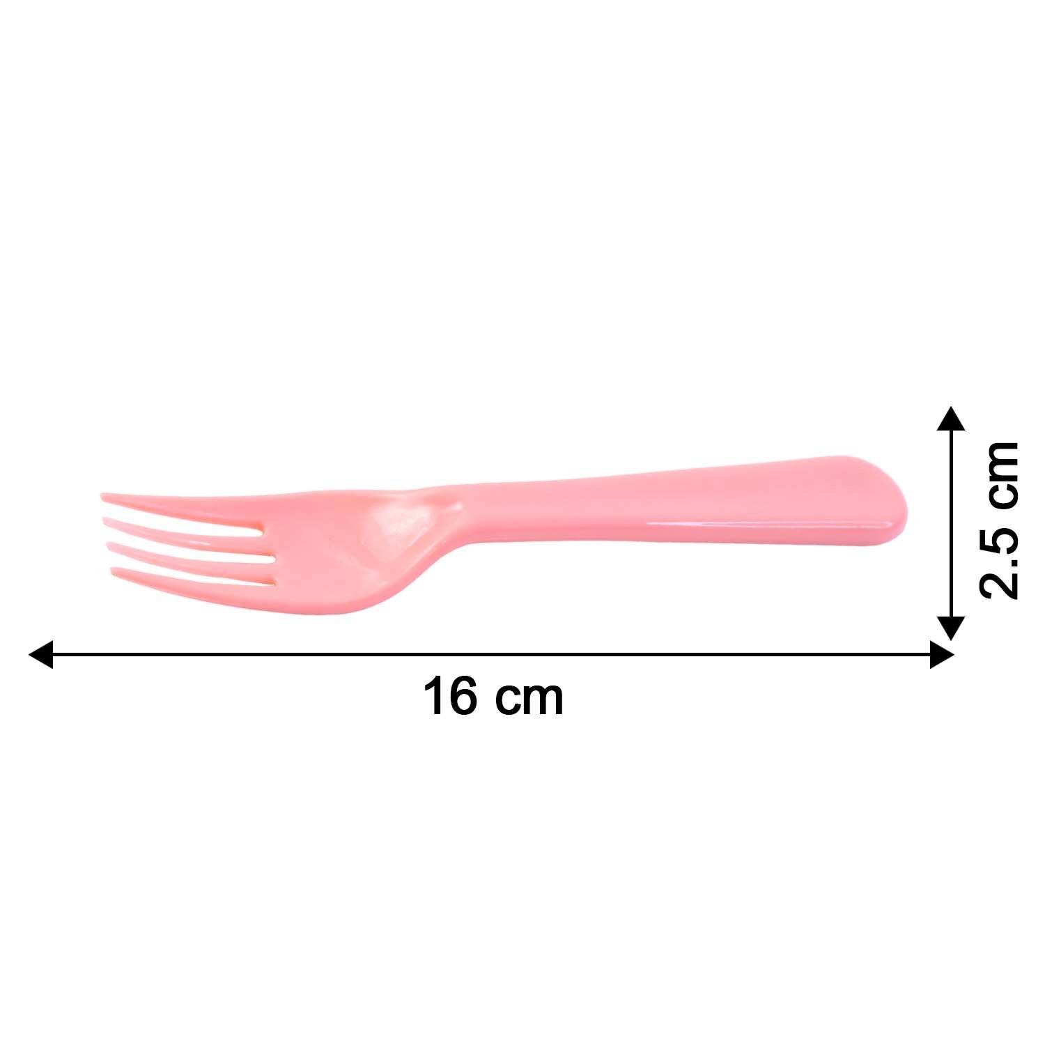 Plastic Fork Spoon Set – 6-Piece Durable Cutlery | Serve Stellar