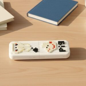 Pixel Art Desk Pen Holder – Creative Space Saver