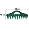 Garden Seeding Punch Tool, Hand Soil Loosener and Seed Planter (1 Pc)