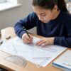 Student Geometry Ruler Set – Accurate 20cm Drawing Tools