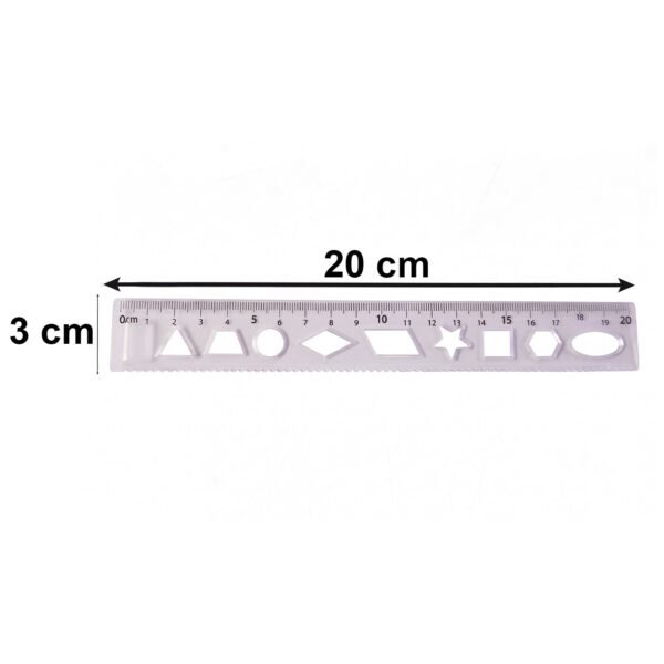 Student Geometry Ruler Set – Accurate 20cm Drawing Tools