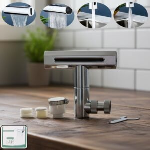 High Pressure Shower Head – Adjustable & Water Saving | Mist & Relax