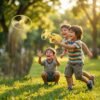 Flying Disc Launcher Toy Set – Exciting Outdoor Play for Kids
