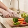 Disposable Clear Gloves – Pack of 50 for Food & Cleaning