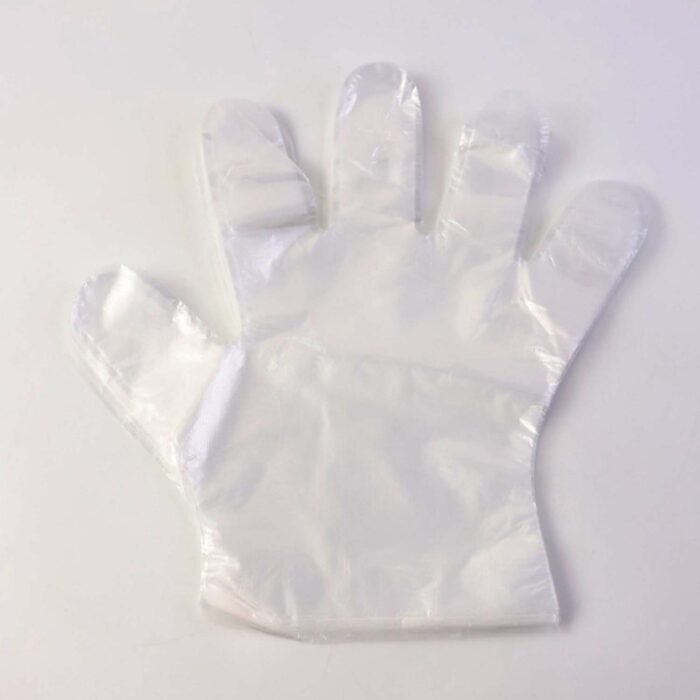 Disposable Clear Gloves – Pack of 50 for Food & Cleaning
