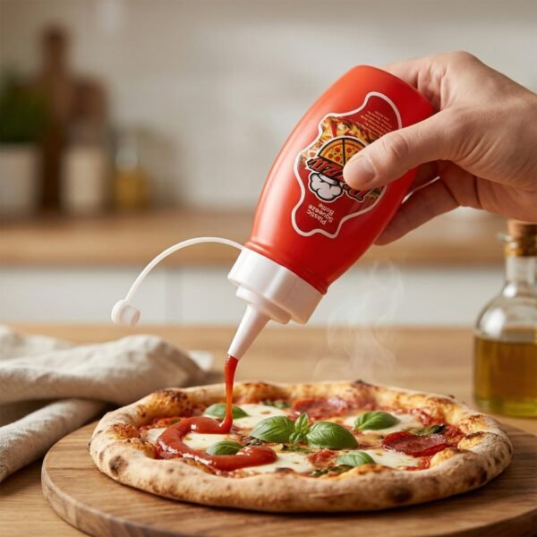 Small Plastic Squeeze Sauce Bottle – Easy dispensing for condiments