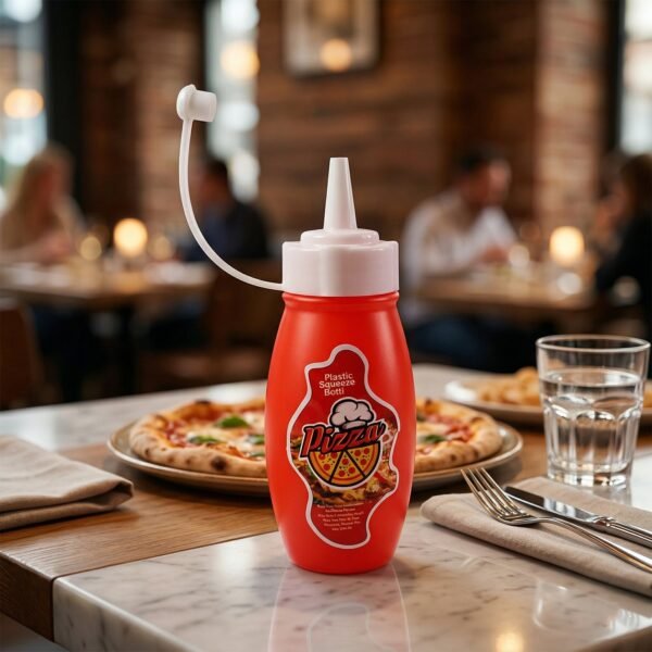Small Plastic Squeeze Sauce Bottle – Easy dispensing for condiments