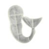 Mermaid Shape Storage Box Plastic Jewellery Organizer Multi Compartment (1 Pc)