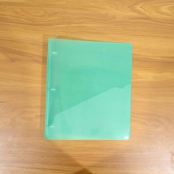 A4 Size Transparent Ring Binder Folder – Durable for Document Organization