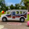 Police Van Toy – Friction Powered Realistic Kids Vehicle