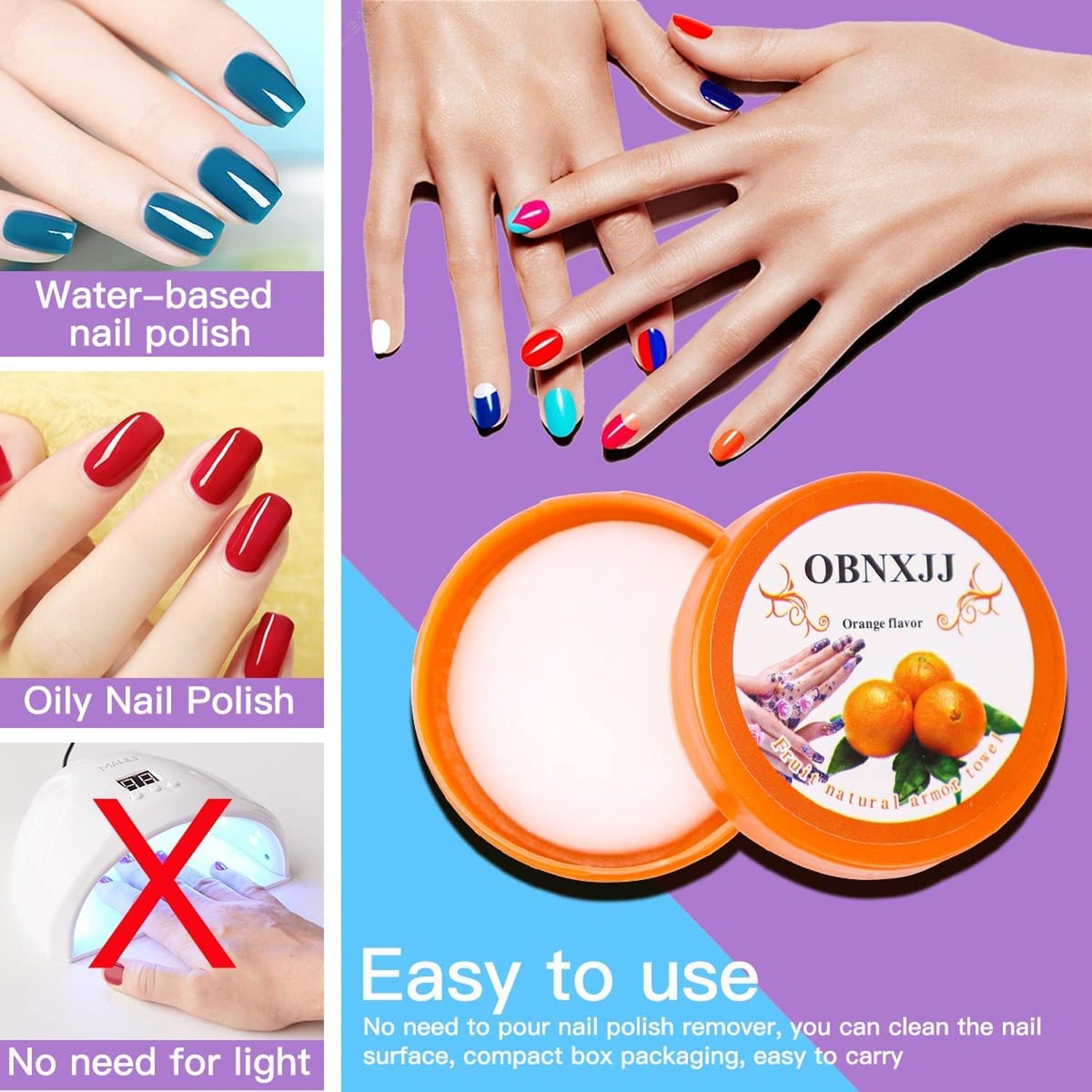 Nail Polish Remover Wipes – Quick, Gentle, Travel-Friendly