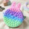 Cute Caterpillar Shape Pop It Pencil Pouch – Colorful & Stress-Relief