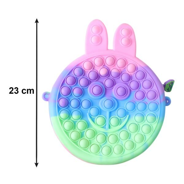 Cute Caterpillar Shape Pop It Pencil Pouch – Colorful & Stress-Relief